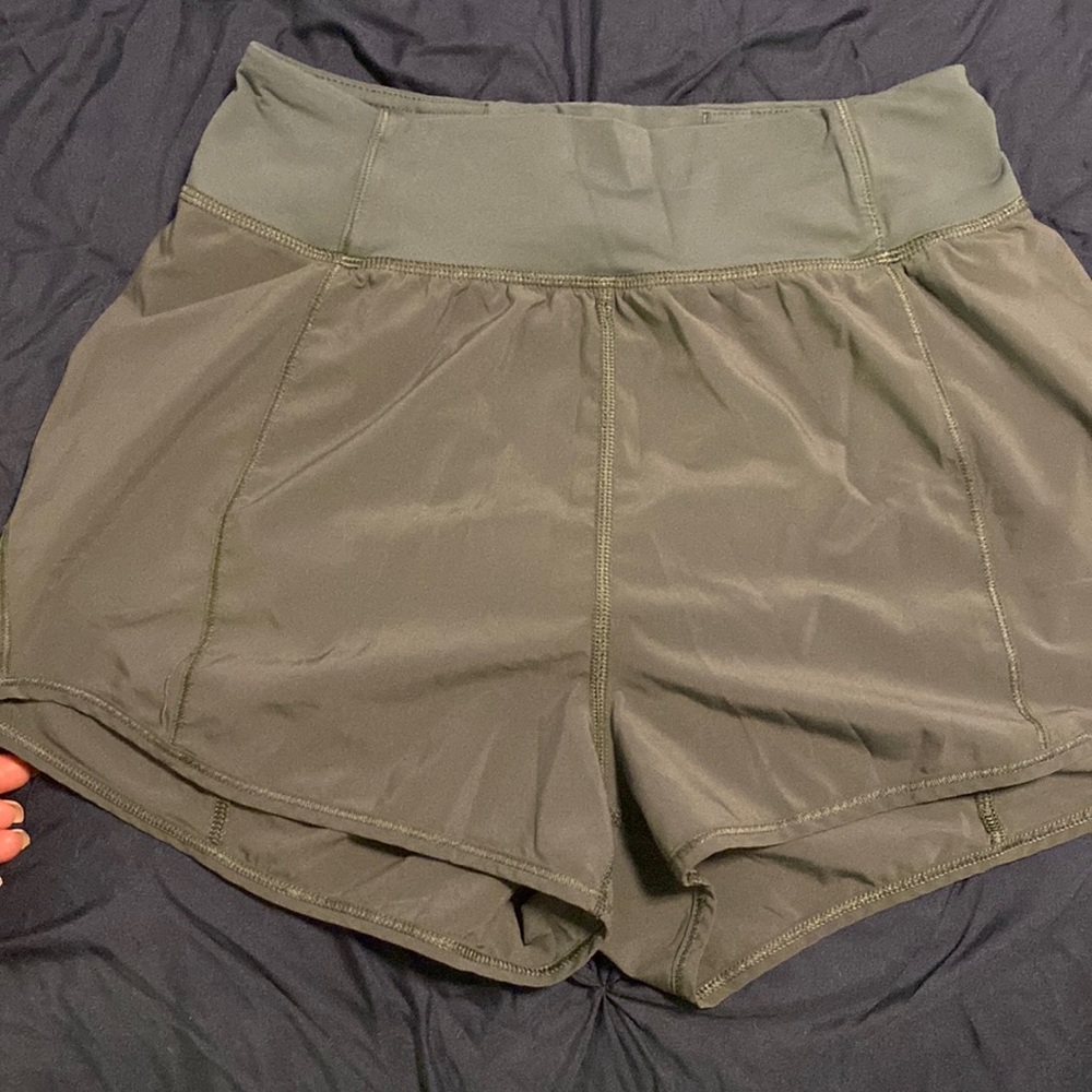 High waisted lululemon shorts